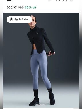 Nike Swift High Waist 7/8 Running Leggings